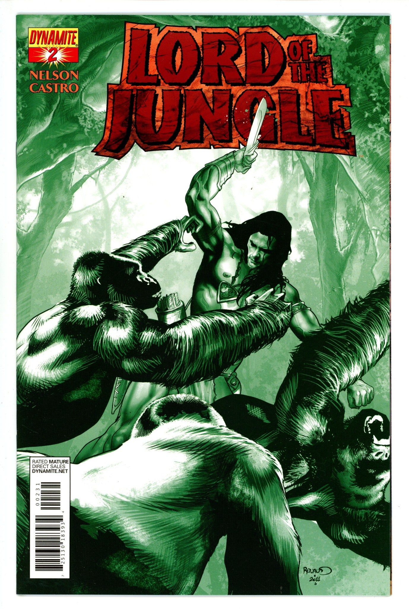 Lord of the Jungle Vol 1 2 High Grade (2012) Renaud Incentive Variant 