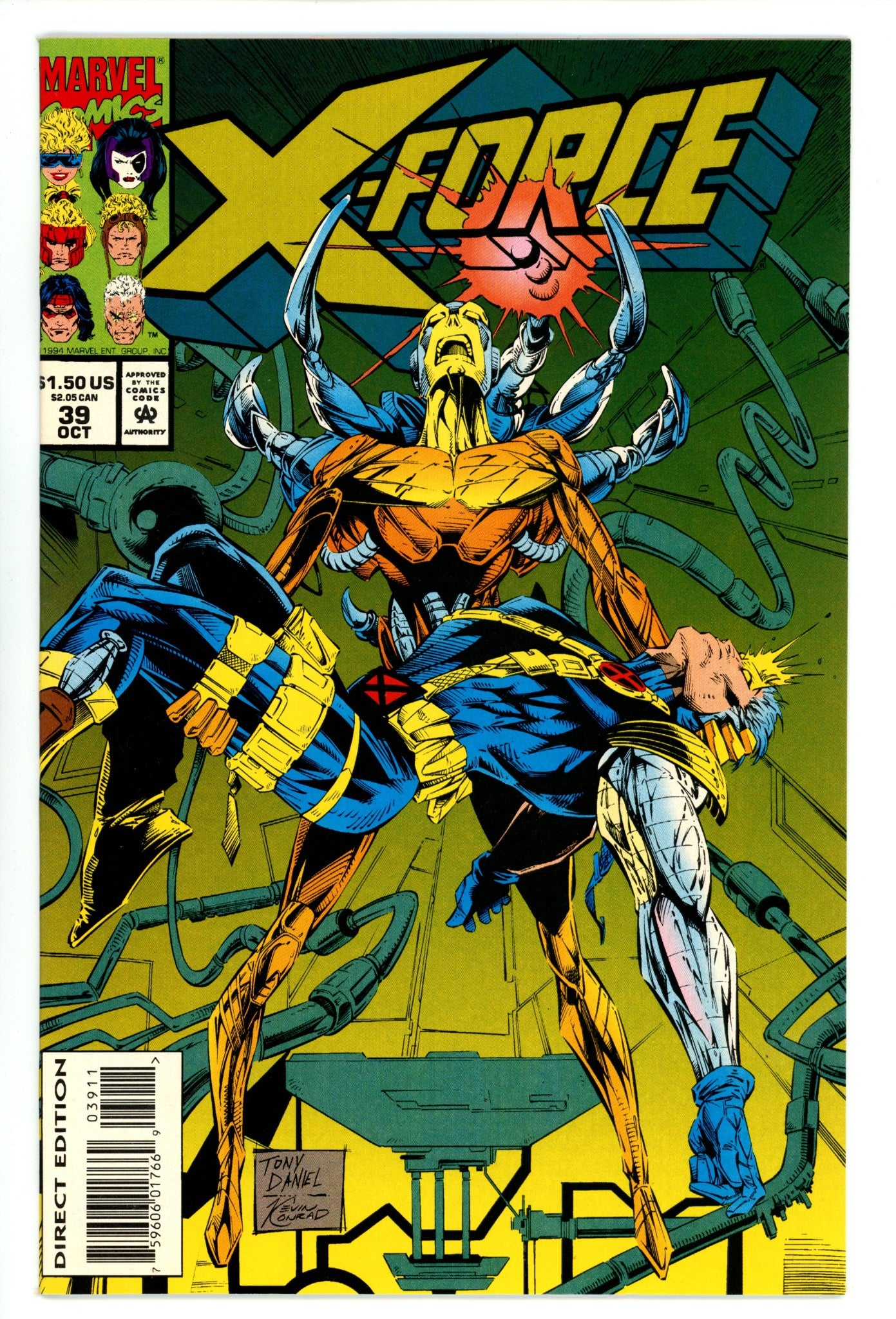 X-Force Vol 1 38 High Grade (1994) 