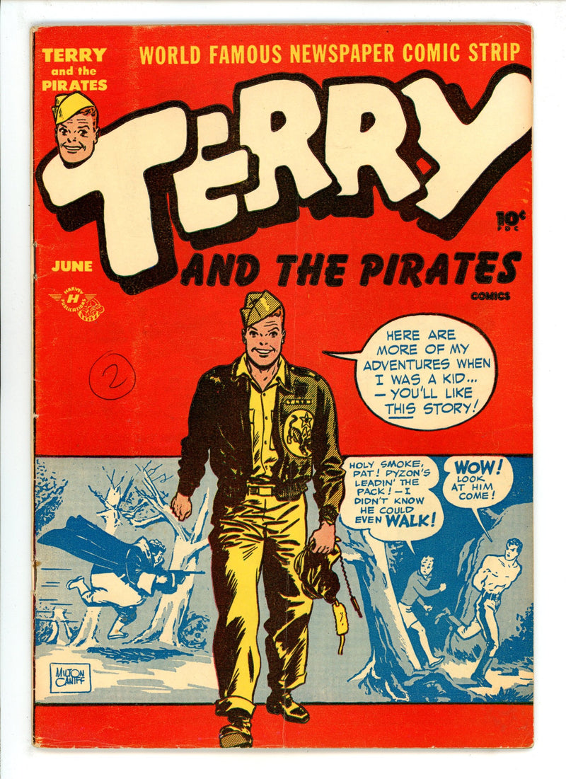 Terry and the Pirates Comics 4 GD (2.0) (1947) 