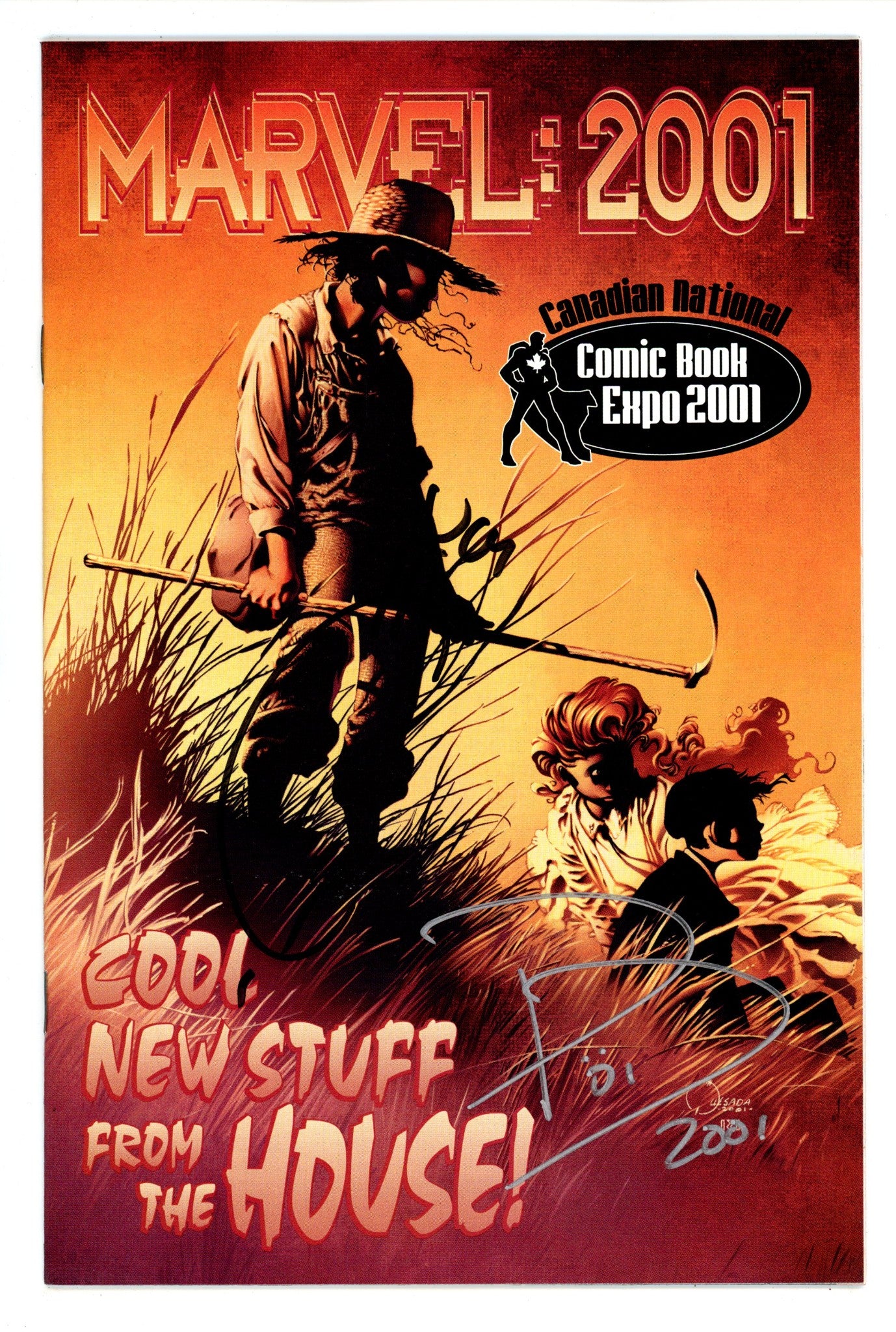 Marvel Comics: 2001 1 VF+ (8.5) (2001) Signed x2 Cover Joe Quesada & Paul Jenkins 