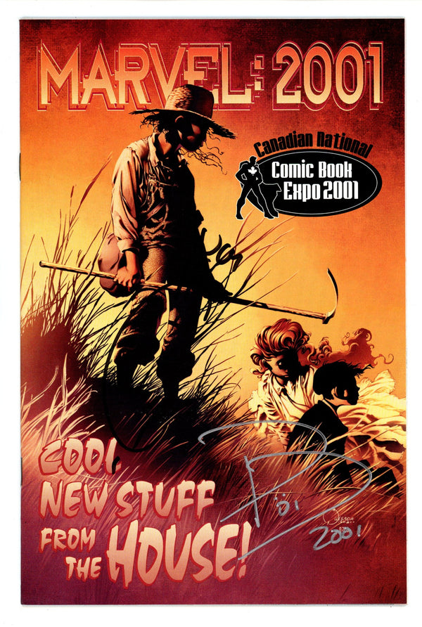 Marvel Comics: 2001 1 VF+ (8.5) (2001) Signed x2 Cover Joe Quesada & Paul Jenkins