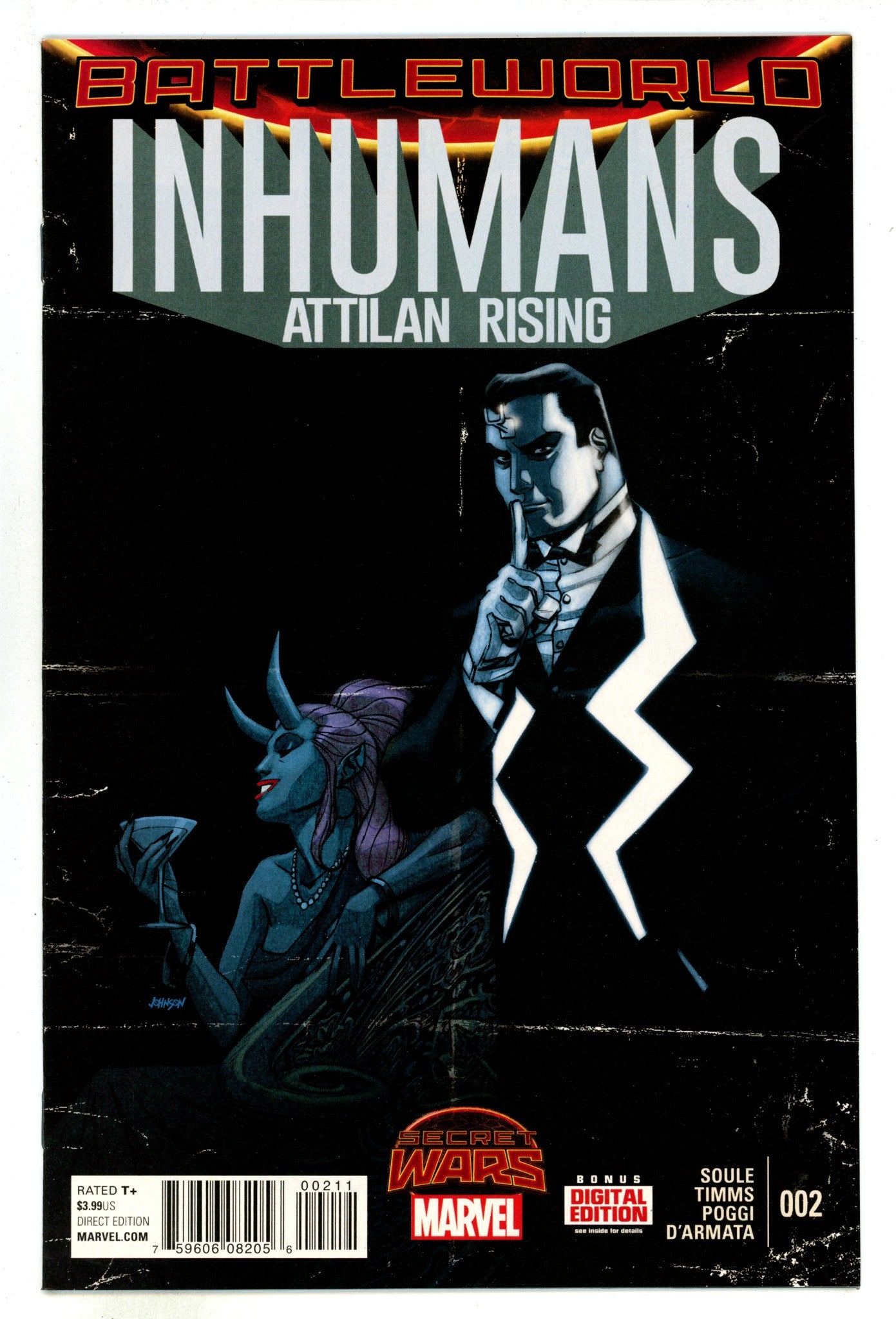 Inhumans Attilan Rising 2 High Grade (2015) 