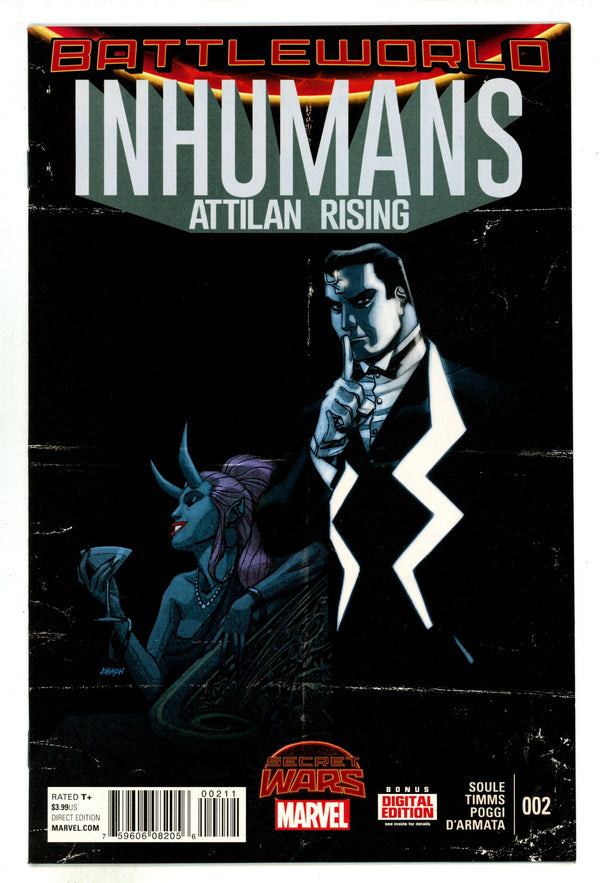 Inhumans Attilan Rising 2 High Grade (2015)