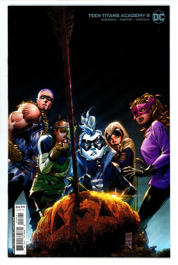 Teen Titans Academy 8 High Grade (2022) Tan Variant