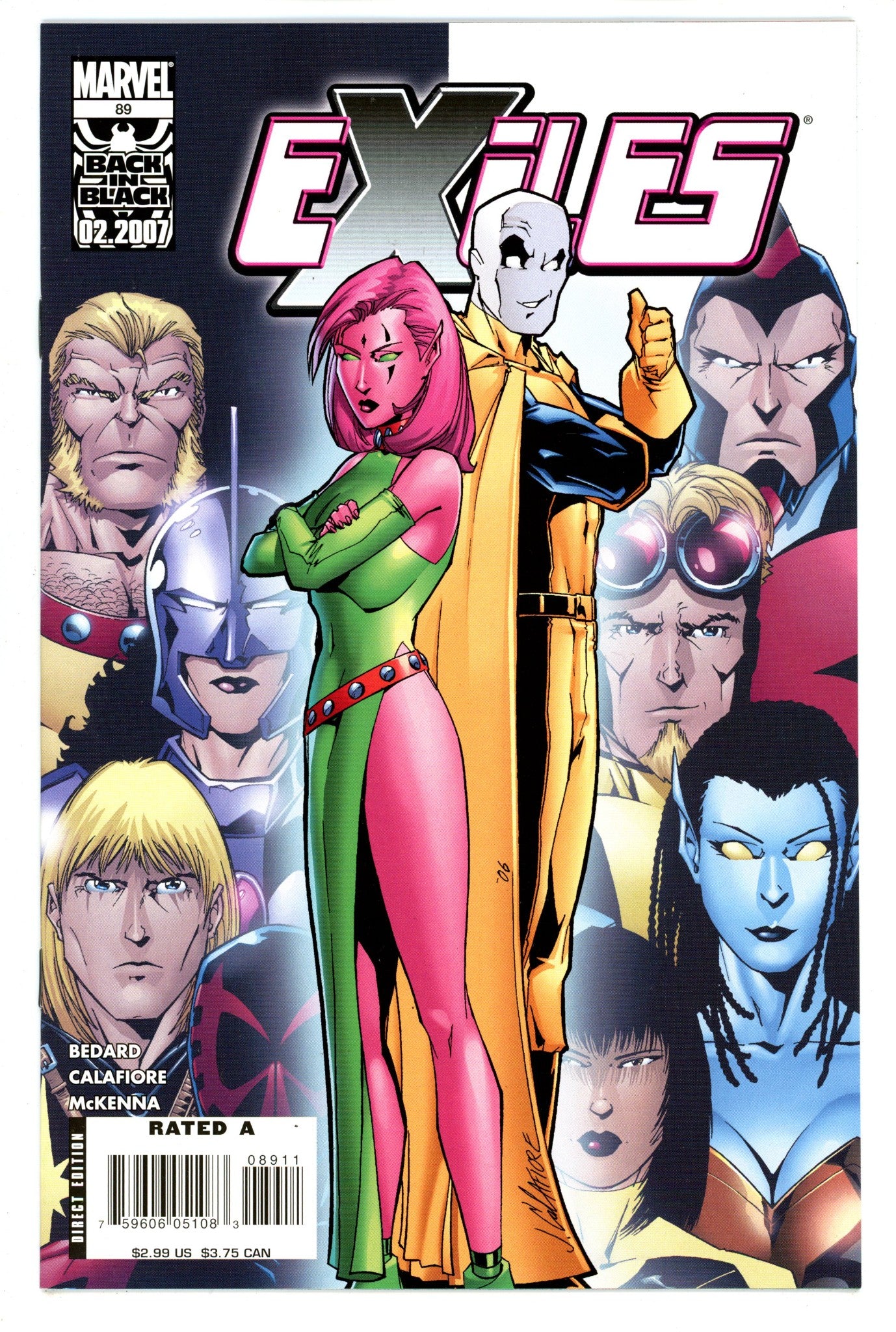 Exiles Vol 1 89 High Grade (2007) 