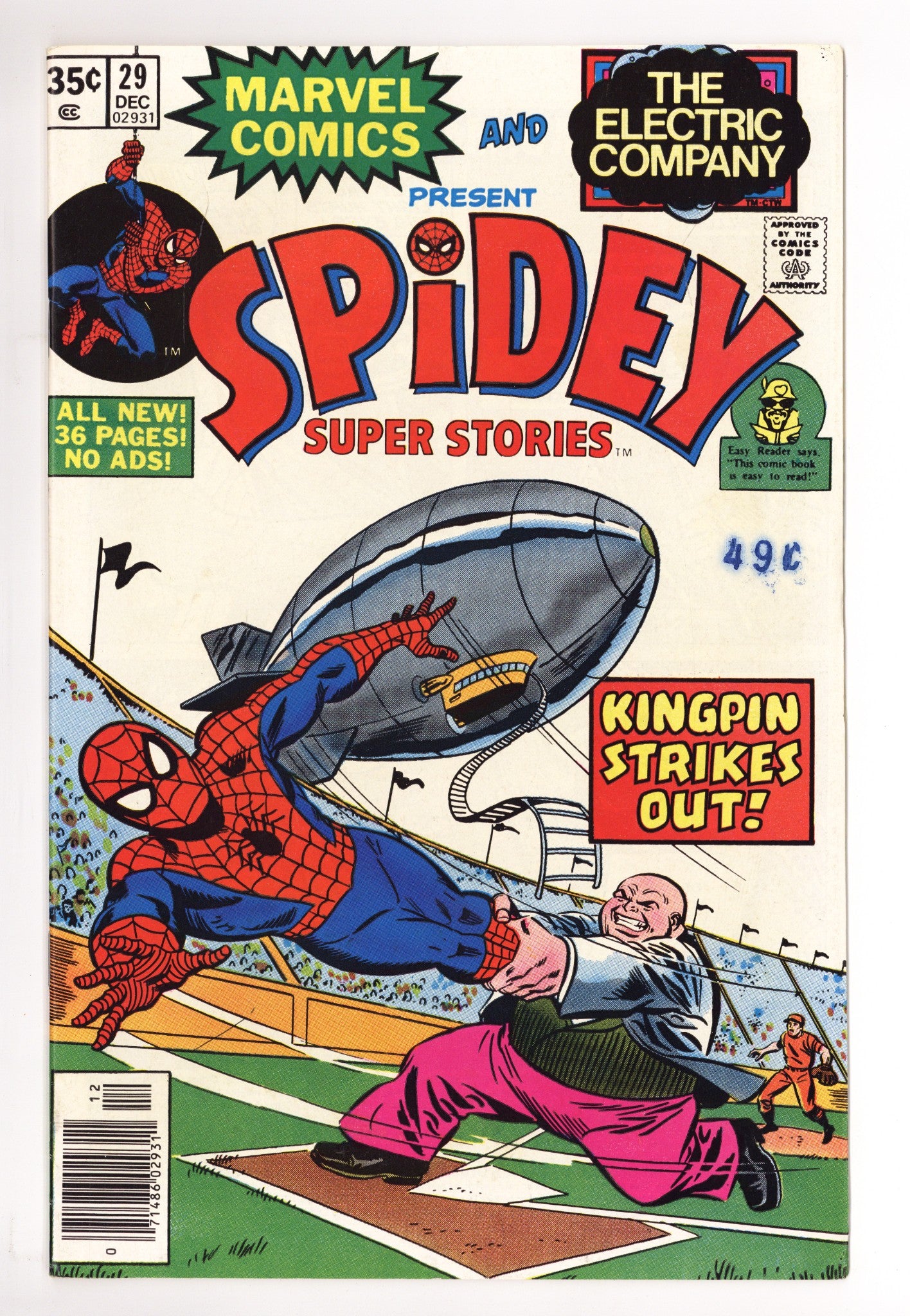 Spidey Super Stories 29 FN/VF (7.0) (1977) 