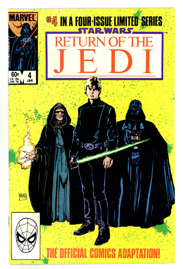 Star Wars: Return of the Jedi 4 VF/NM (9.0) (1984)