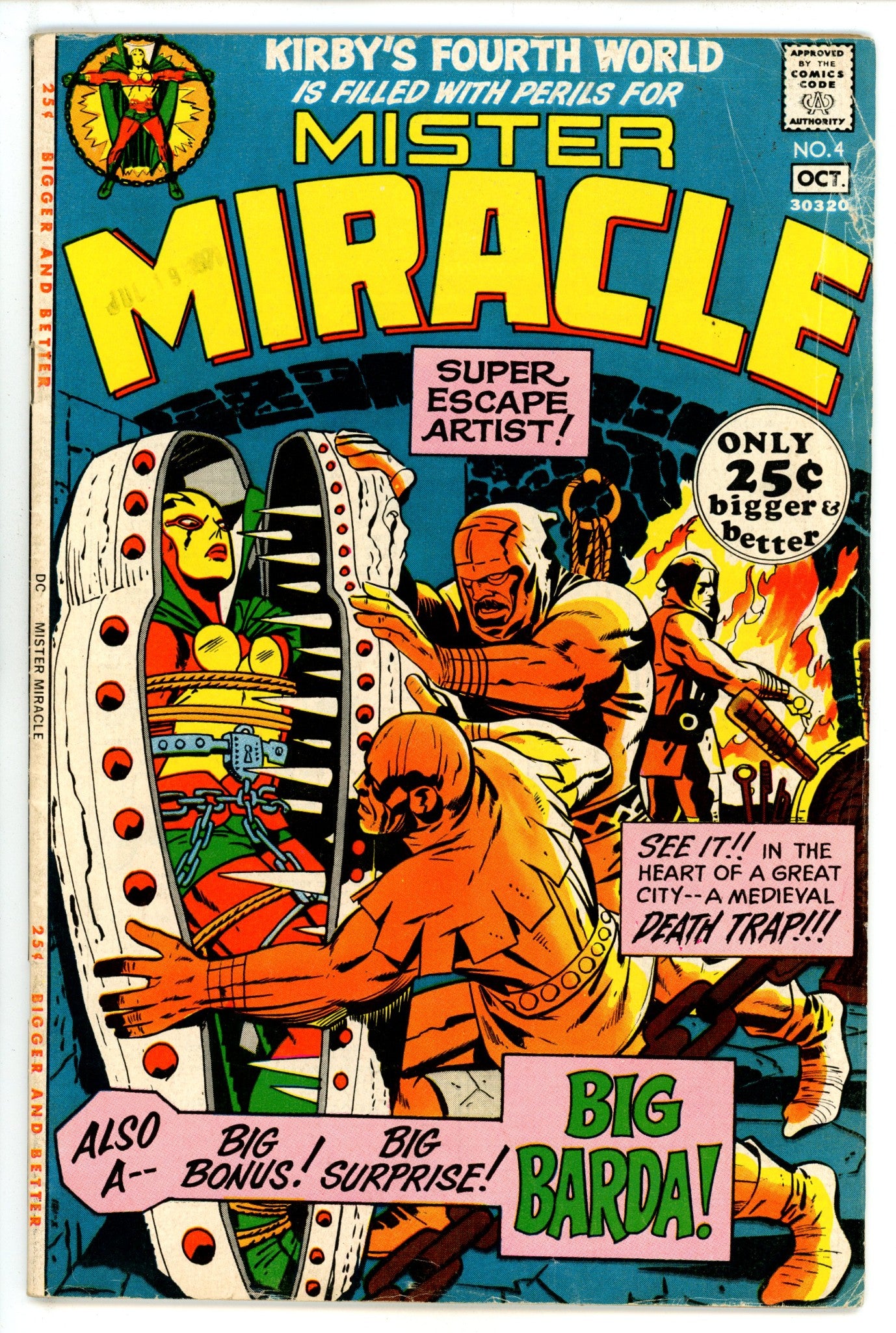 Mister Miracle Vol 1 4 VG (4.0) (1971) 