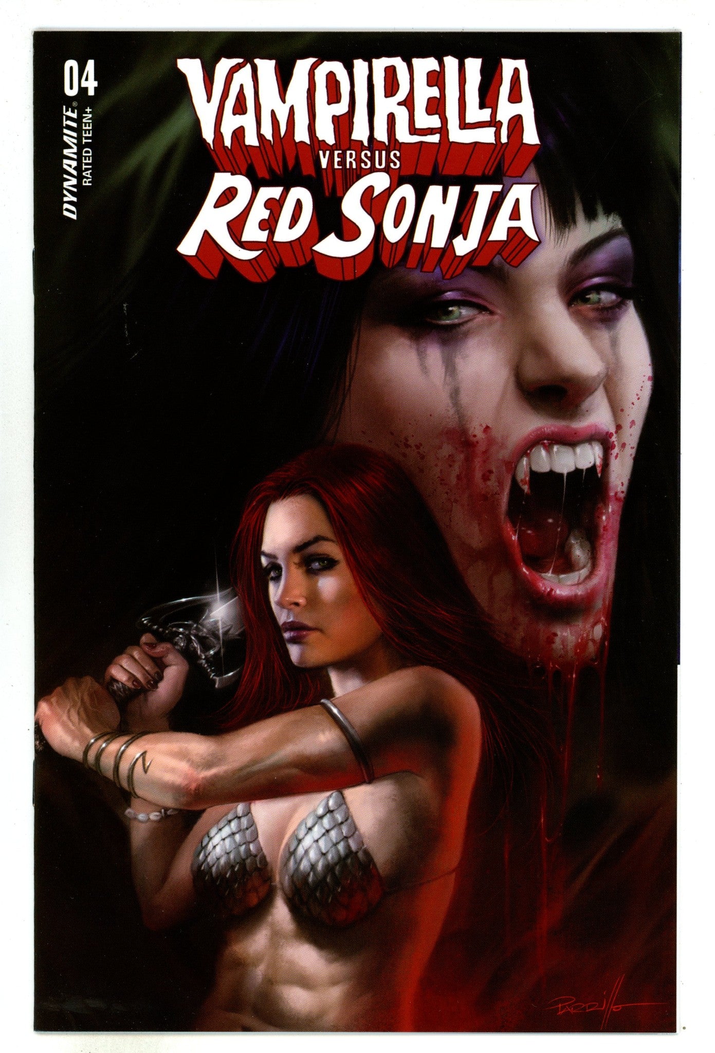 Vampirella versus Red Sonja   4  High Grade   (2023)        