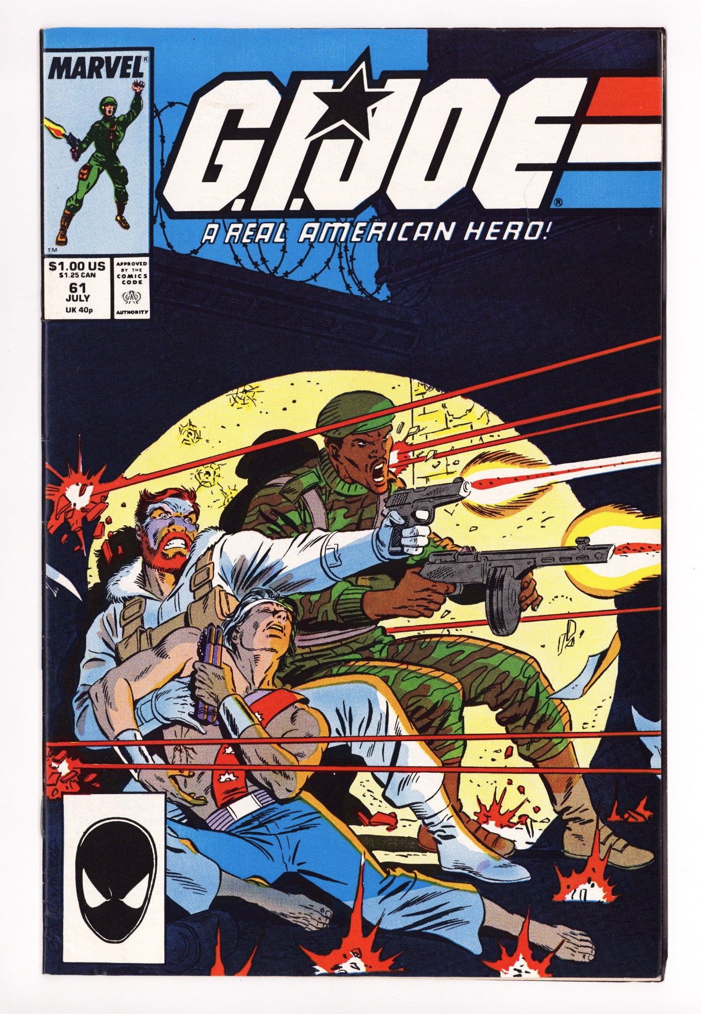 G.I. Joe, A Real American Hero 61 Mid Grade (1987) 