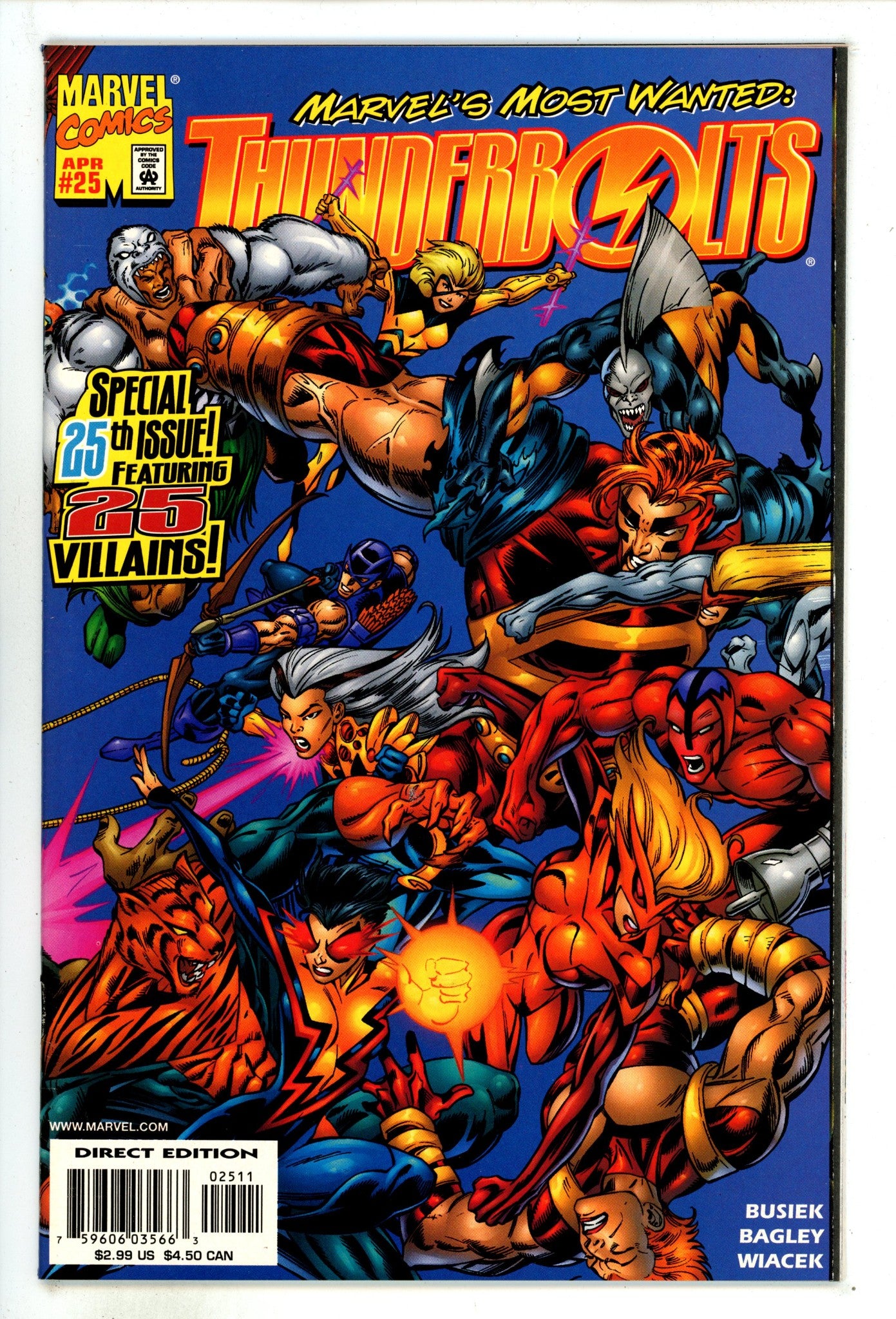 Thunderbolts Vol 1 25 High Grade (1999) 