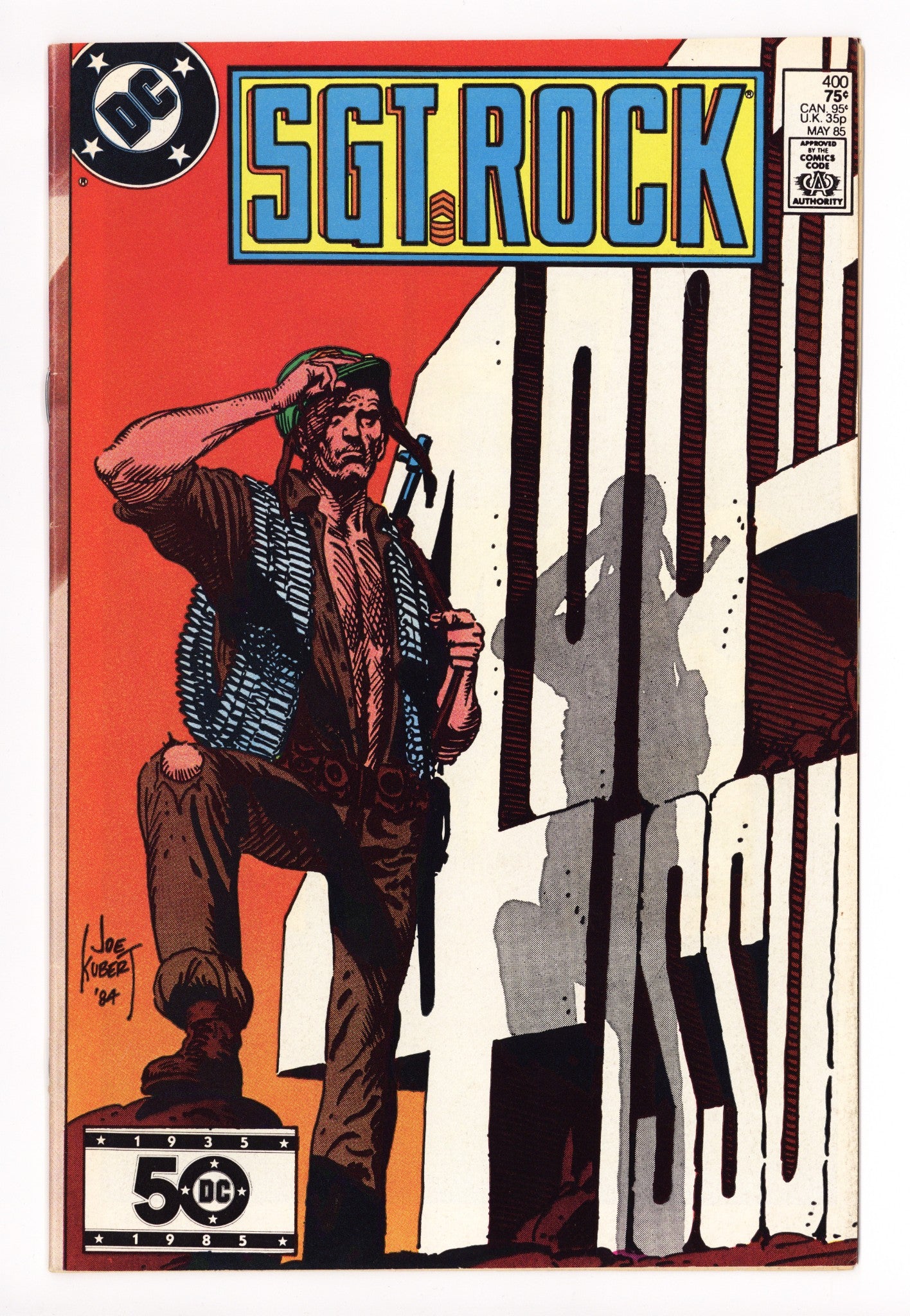 Sgt. Rock Vol 1 400  Mid Grade   (1985)        
