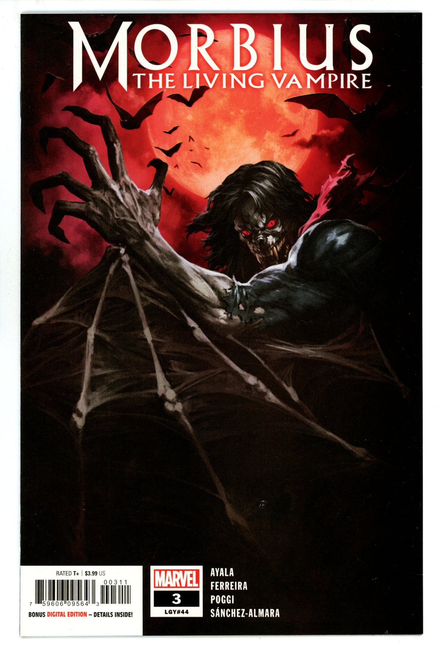 Morbius Vol 3 3 (44) High Grade (2020) 