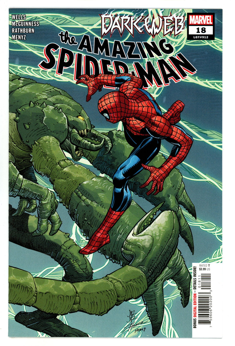 The Amazing Spider-Man Vol 6 18 (912)  High Grade  (2023)  