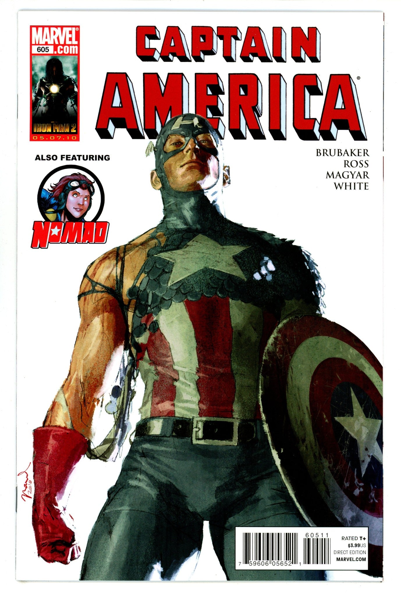 Captain America Vol 1 605 High Grade (2010) 
