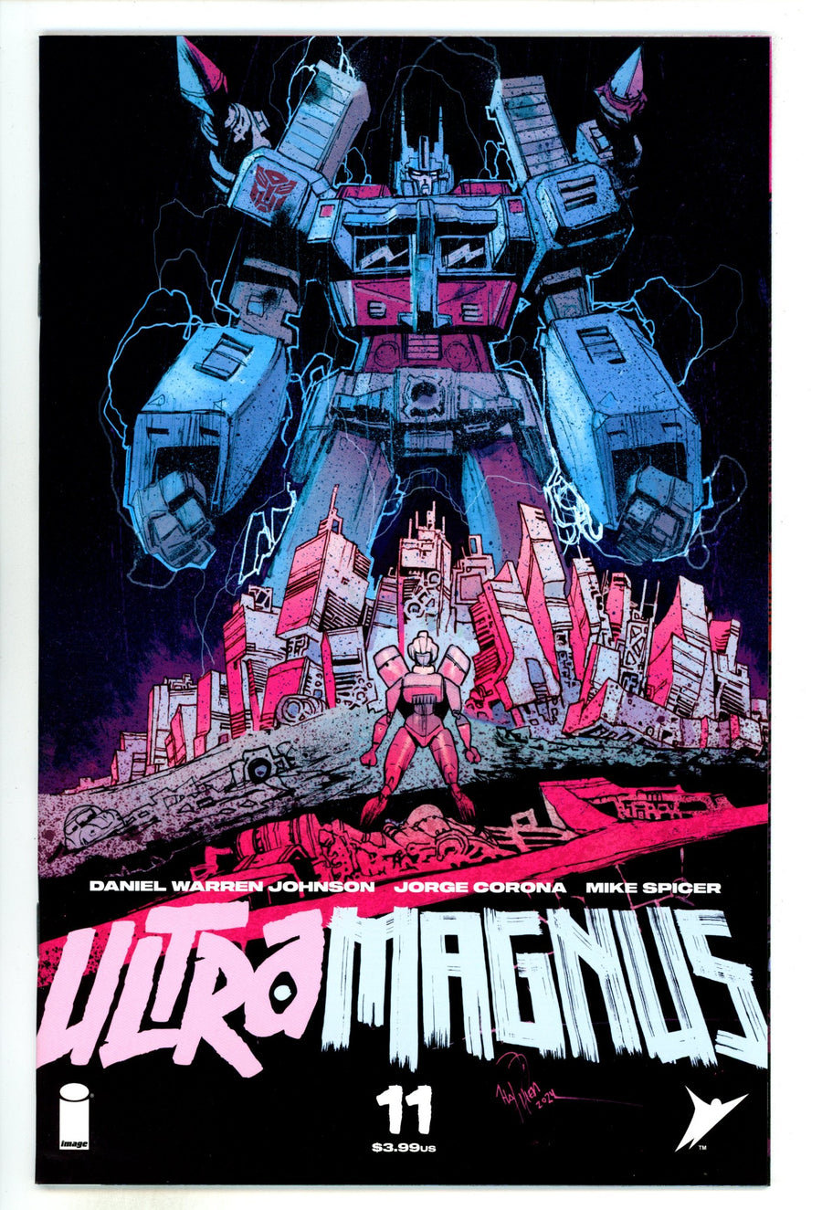 Transformers 11 NM (9.4) (2024) Harren Homage One Per Store Variant 