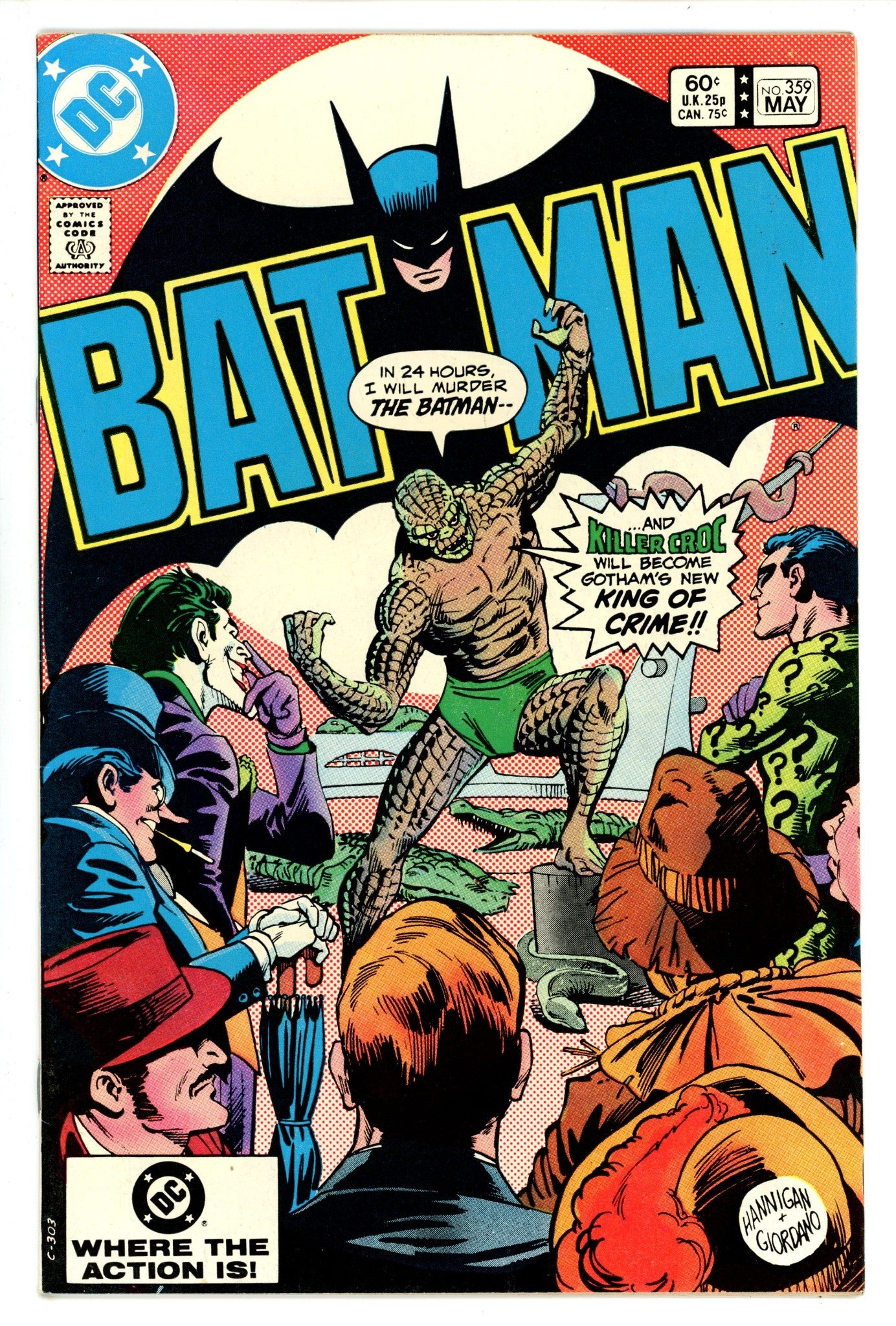 Batman Vol 1 359 FN/VF (1983)