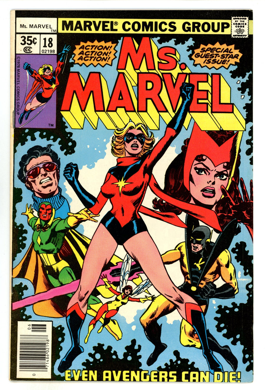 Ms. Marvel Vol 1 18 FN (6.0) (1978) 
