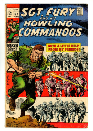 Sgt. Fury 67 VG (4.0) (1969)