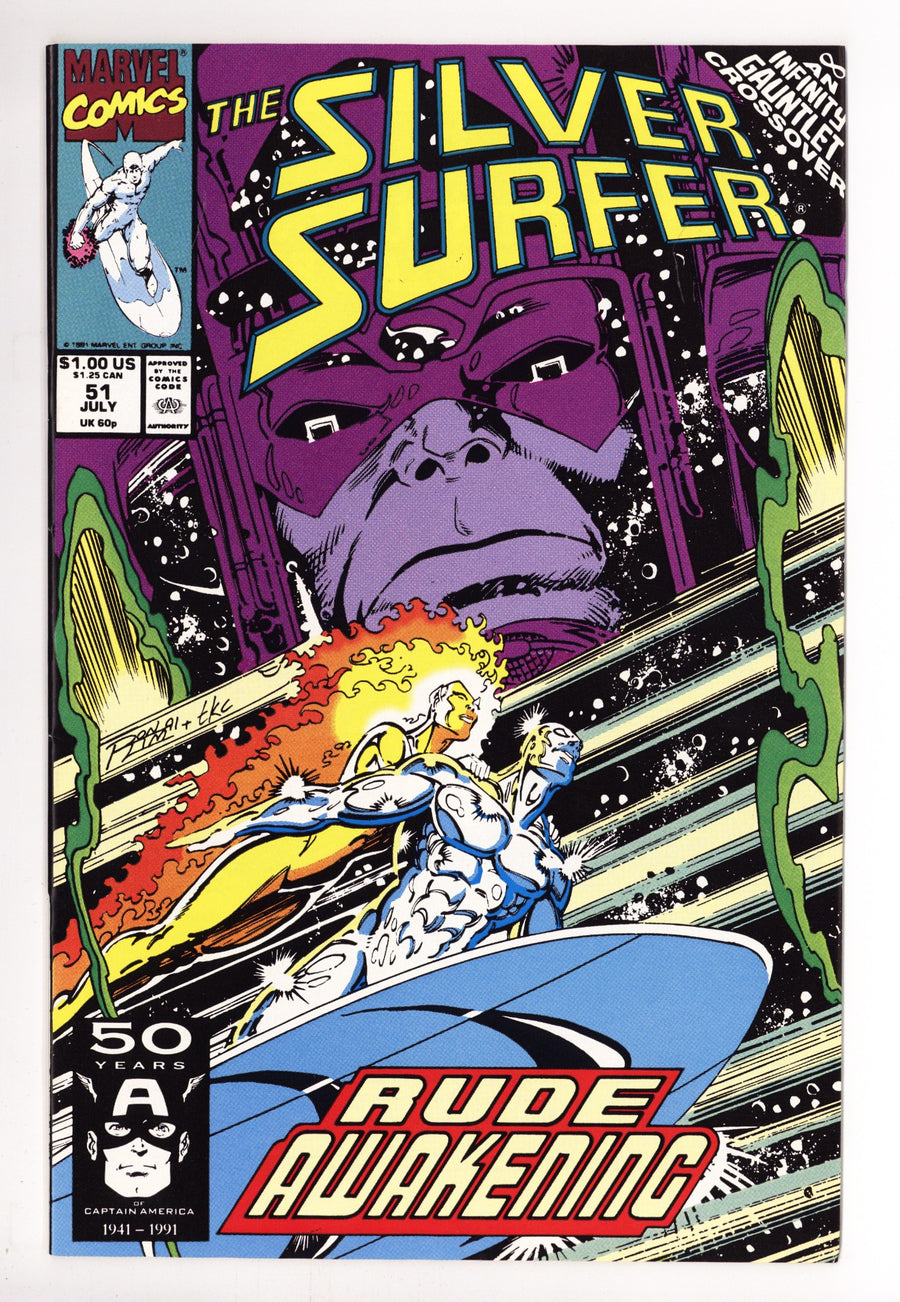 Silver Surfer Vol 3 51 Mid Grade (1991) 
