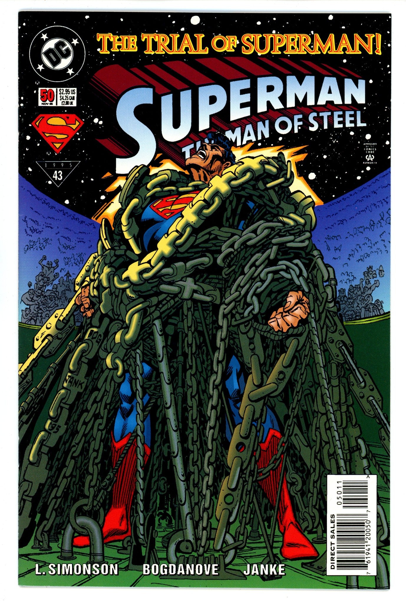 Superman: The Man of Steel 50 High Grade (1995) 