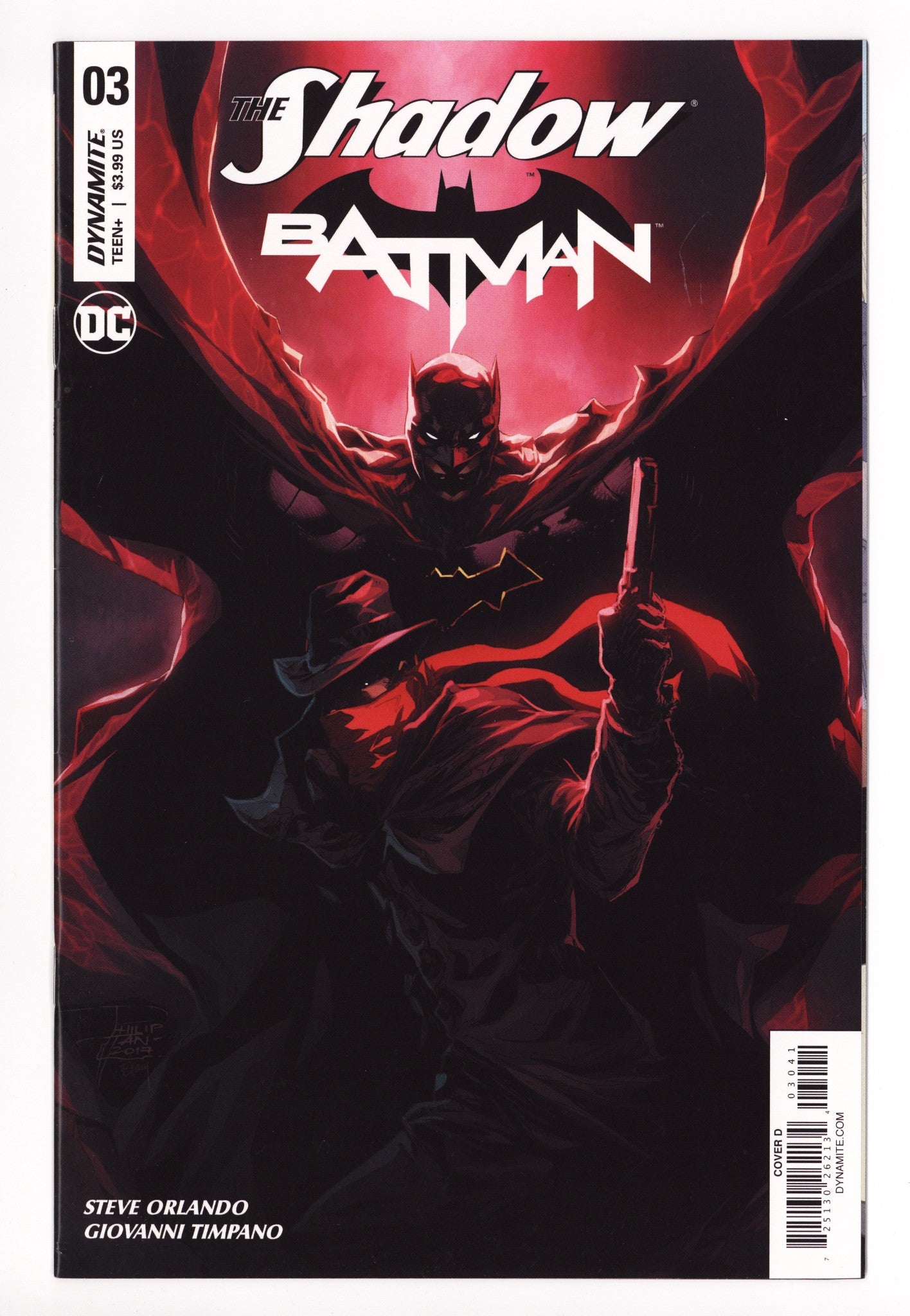 The Shadow / Batman 3 High Grade (2017) Tan Variant 