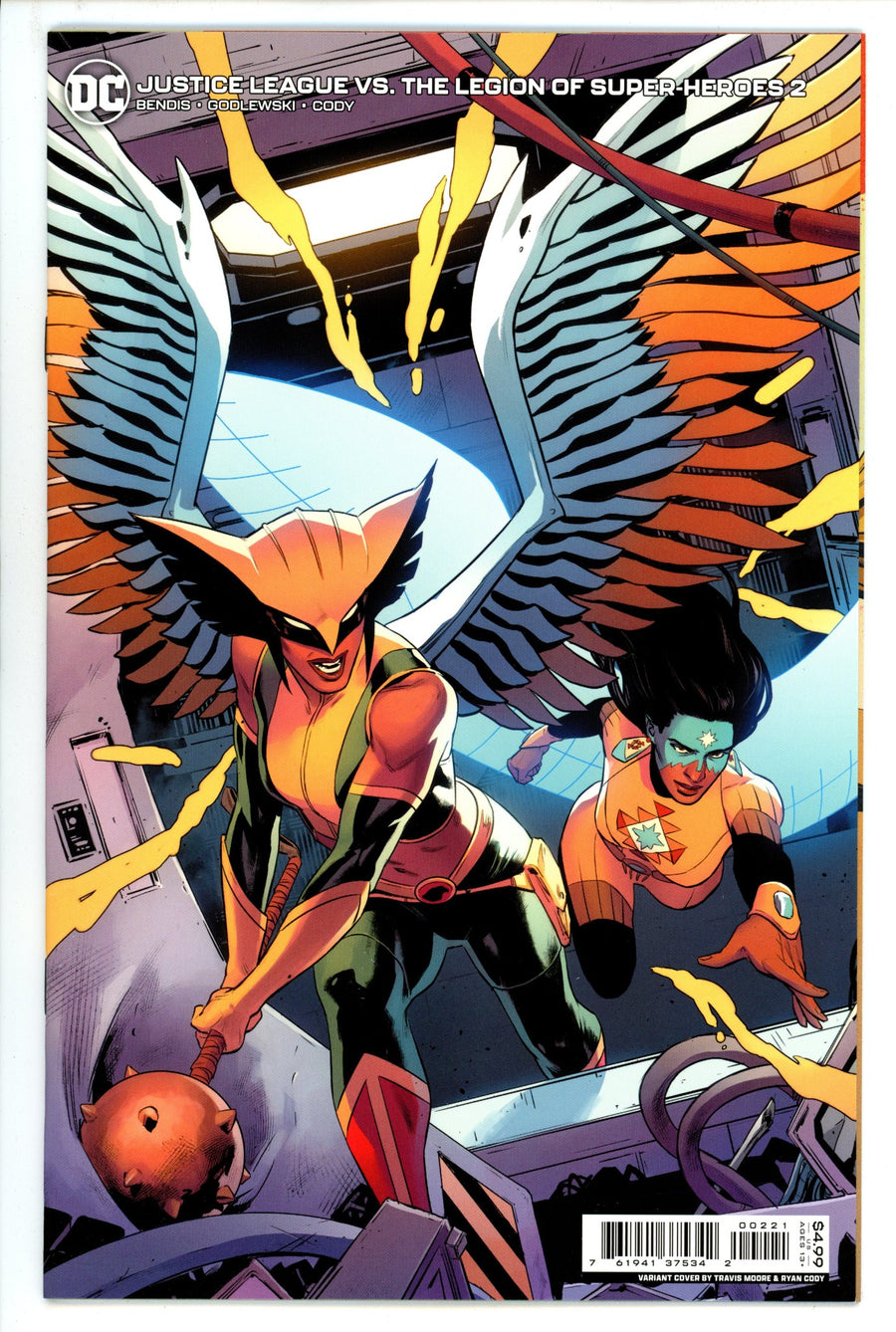 Justice League vs. the Legion of Super-Heroes 2 High Grade (2022) Moore Variant 
