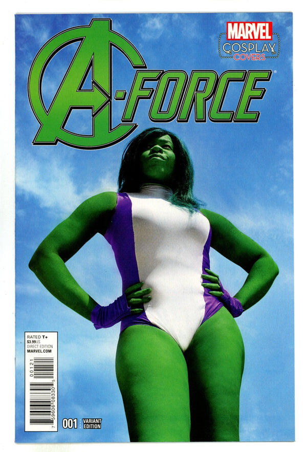 A-Force Vol 2 1 High Grade (2016) Cosplay Incentive Variant