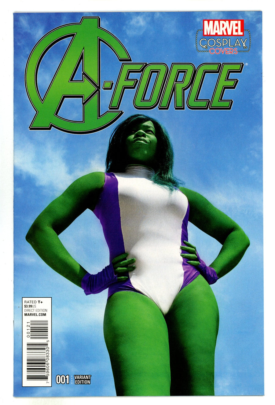 A-Force Vol 2 1 High Grade (2016) Cosplay Incentive Variant 