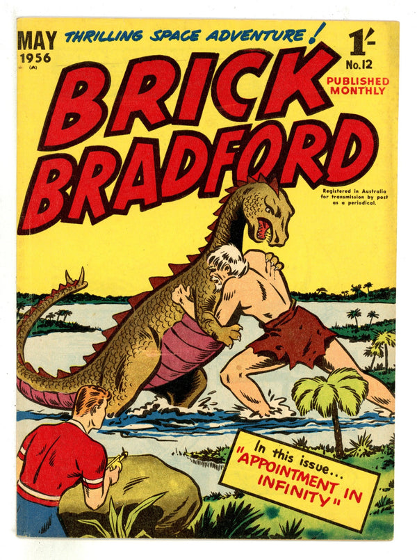 Brick Bradford Adventures 12 FN (6.0) (1956)