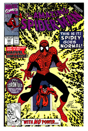 The Amazing Spider-Man Vol 1 341 VF/NM (9.0) (1990)