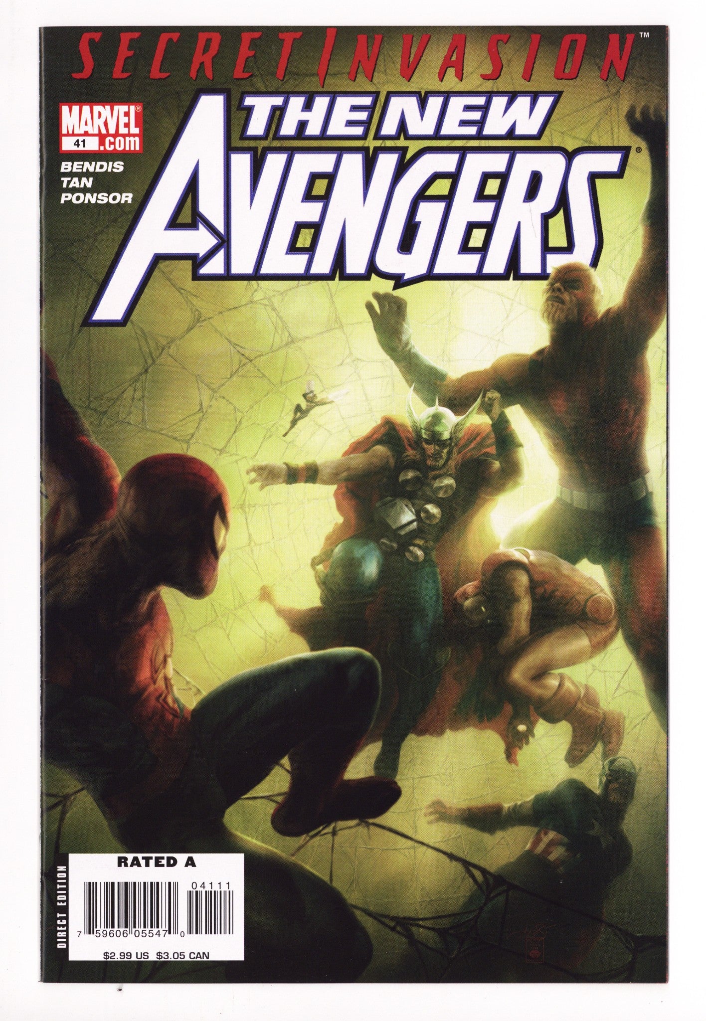 New Avengers Vol 1 41 High Grade (2008) 