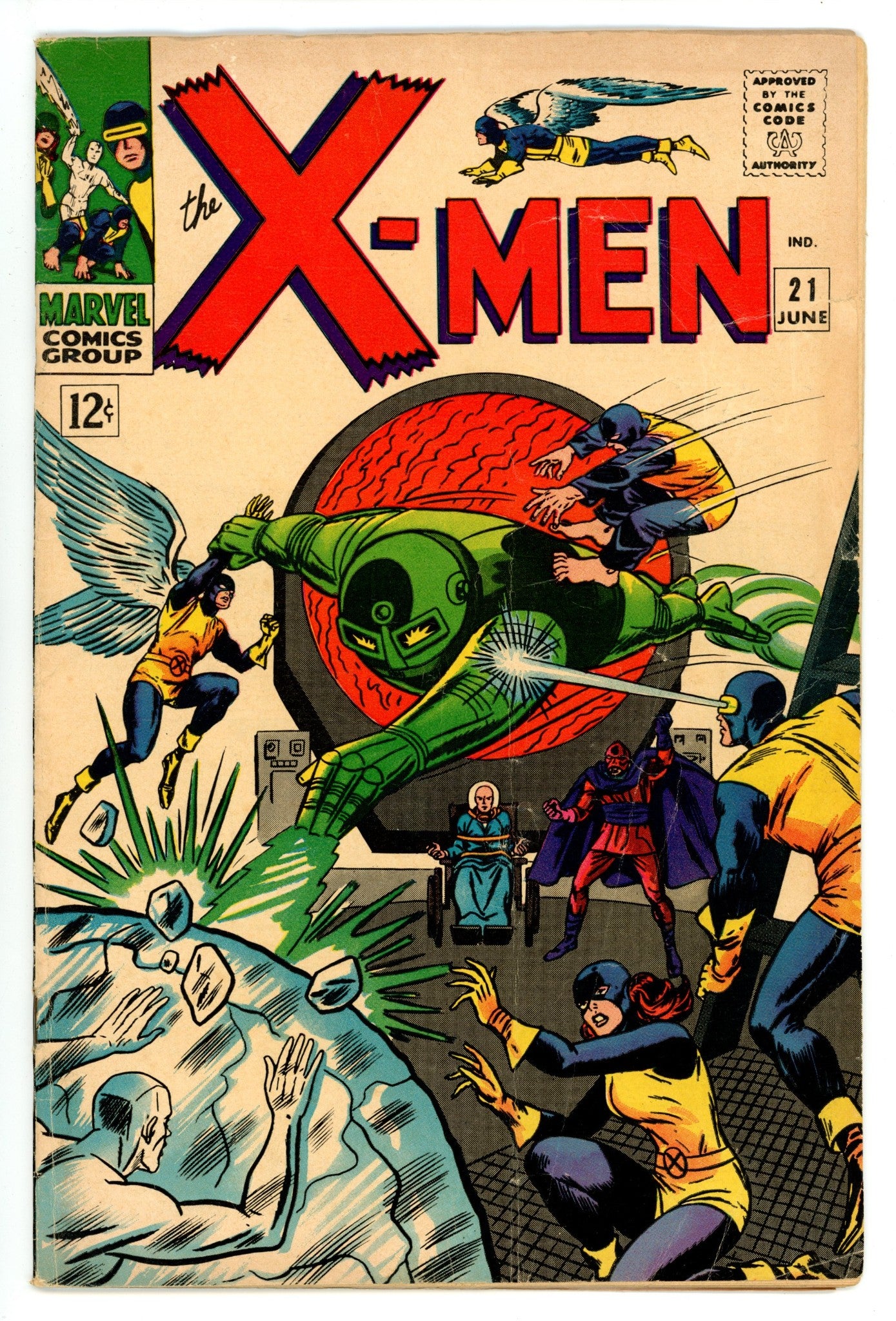 The X-Men Vol 1 21 VG (4.0) (1966) 