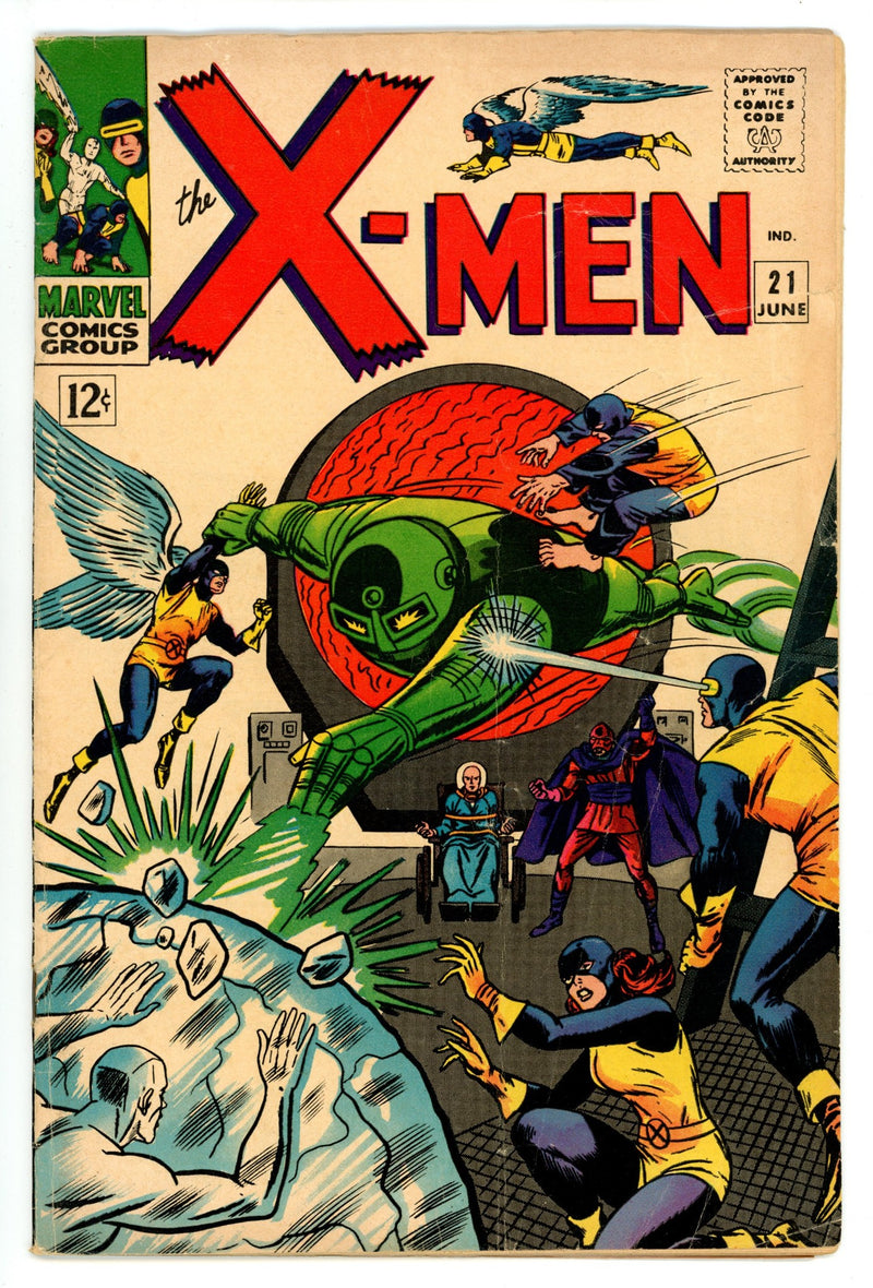The X-Men Vol 1 21 VG (4.0) (1966) 