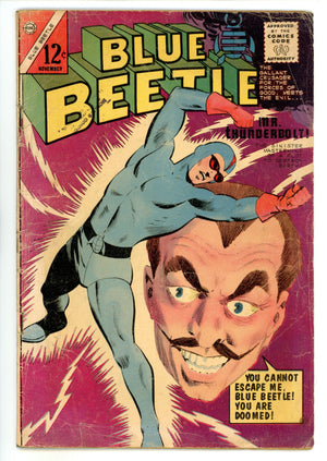 Blue Beetle Vol 4 3 GD/VG (3.0) Interior Cover Taped (1964) 