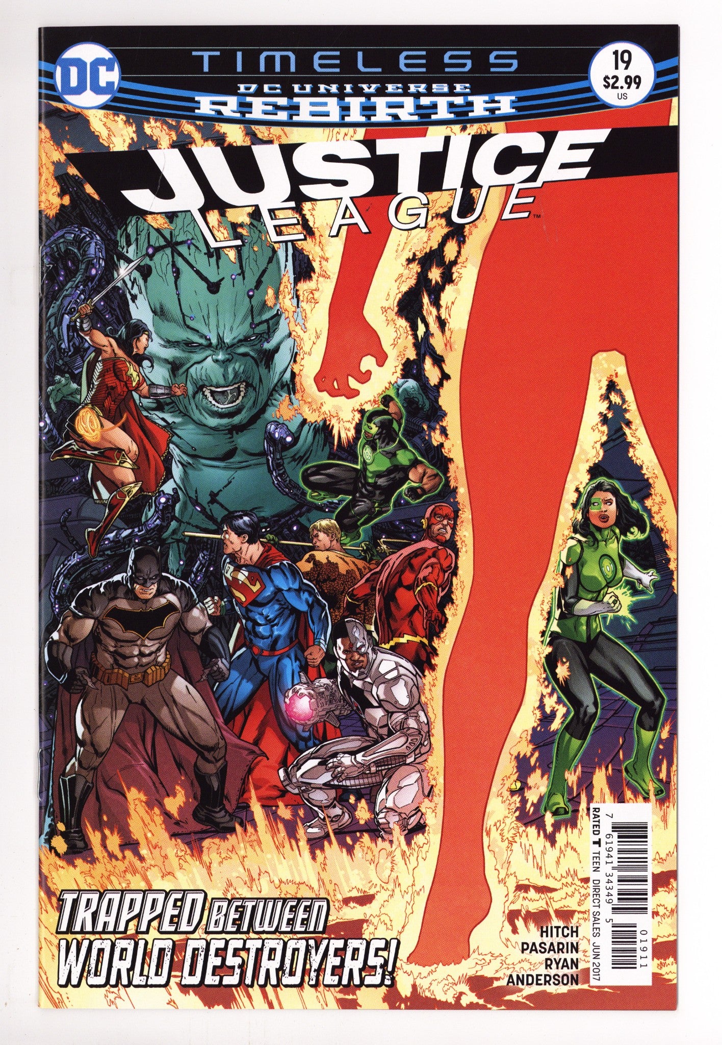 Justice League Vol 2 19 High Grade (2017) 
