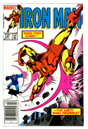 Iron Man Vol 1 187 High Grade (1984) Canadian Price Variant 