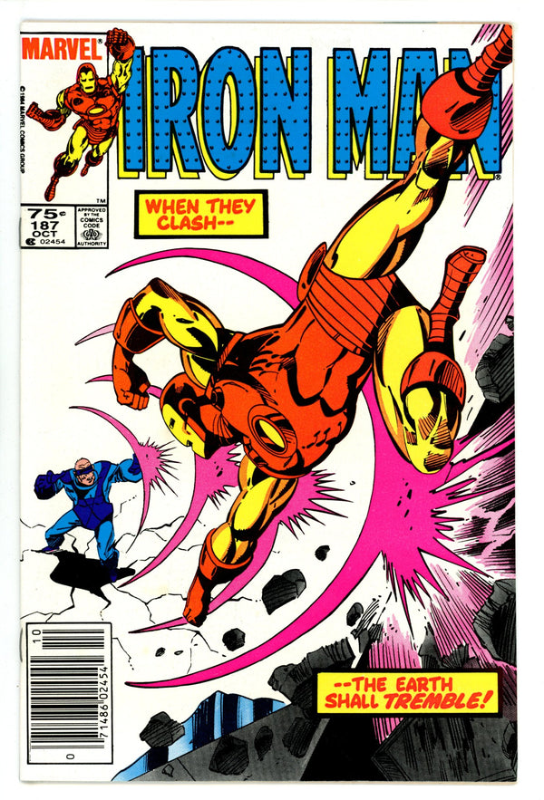 Iron Man Vol 1 187 High Grade (1984) Canadian Price Variant