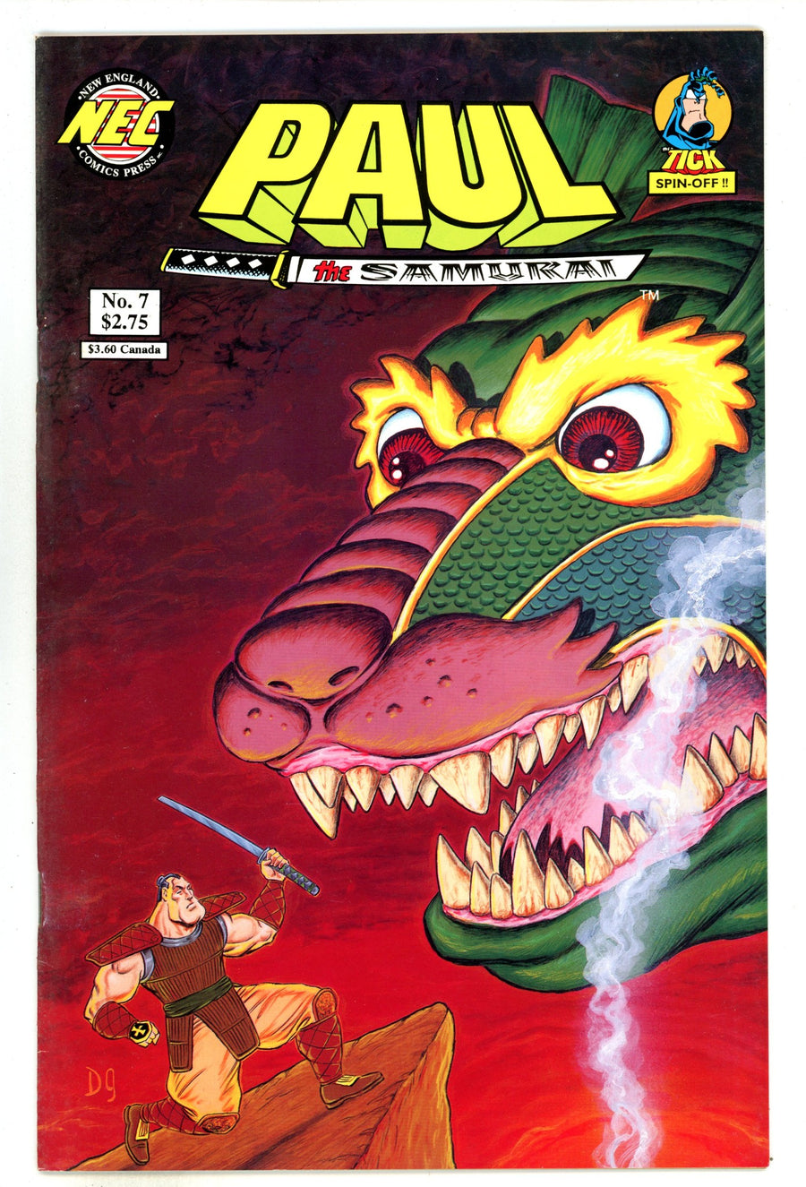 Paul the Samurai Vol 2 7 Mid Grade (1993) 