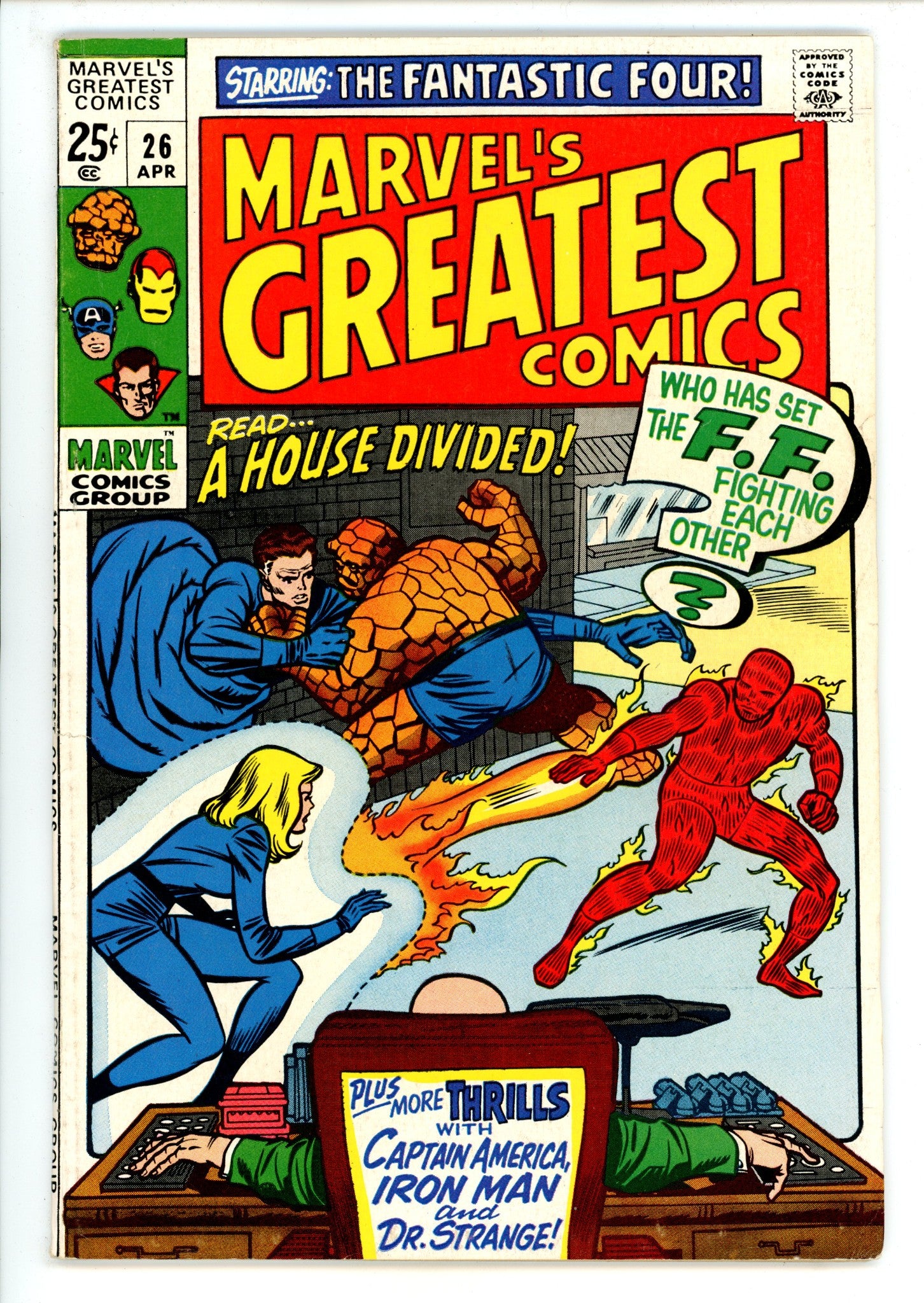 Marvel's Greatest Comics 26 FN (6.0) (1970) 