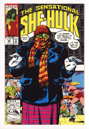 The Sensational She-Hulk 44 Mid Grade (1992) 