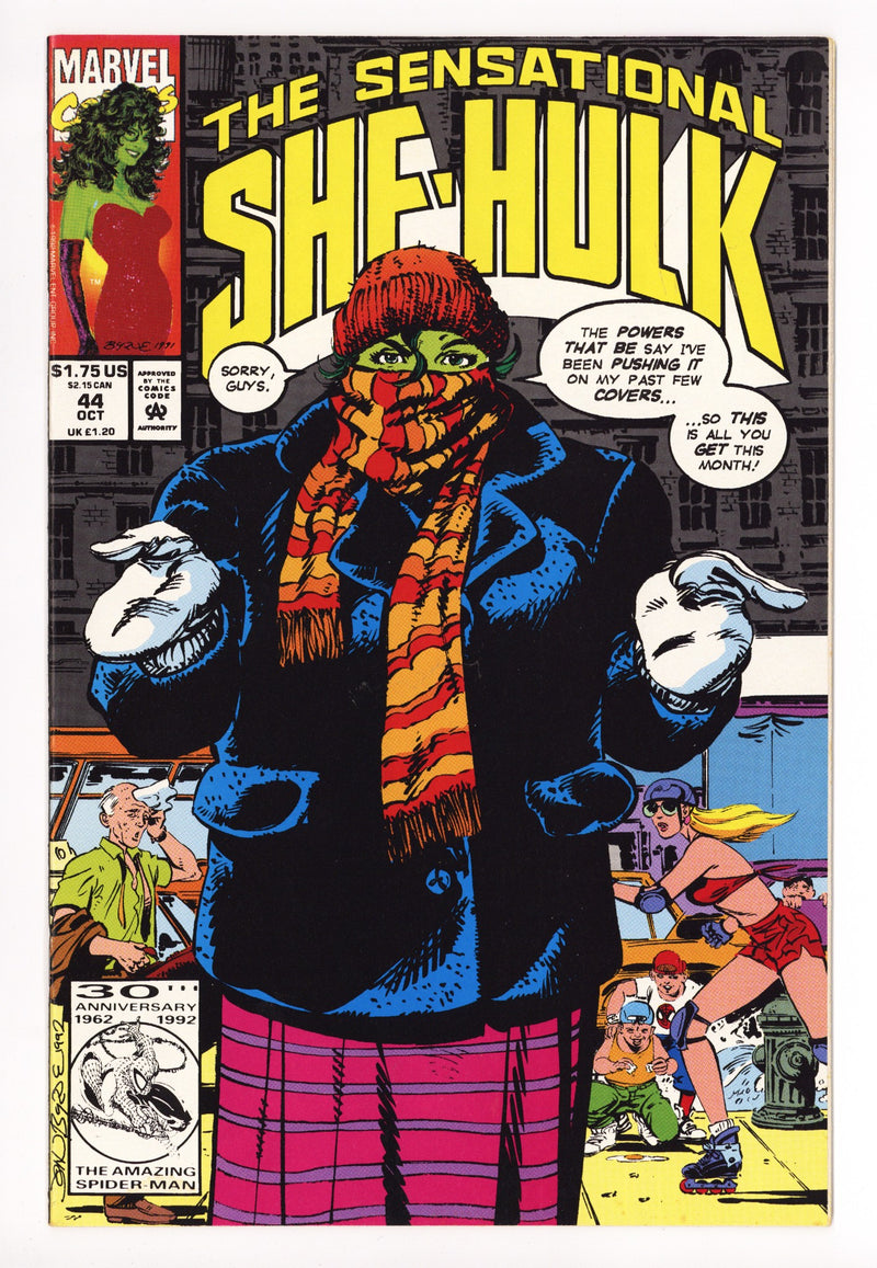 The Sensational She-Hulk 44 Mid Grade (1992) 