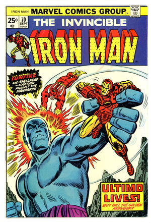 Iron Man Vol 1 70  FN (6.0)   (1974)        