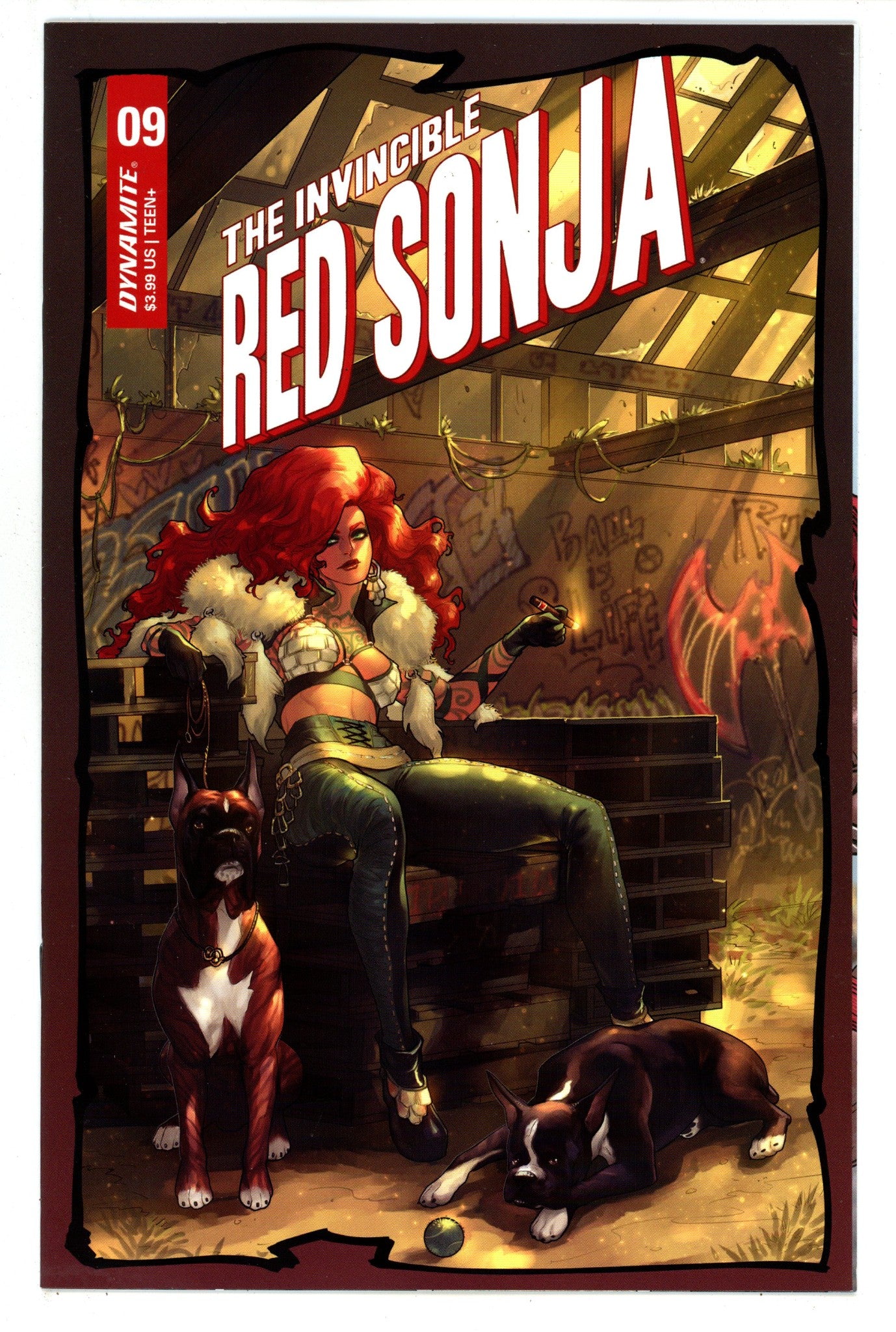 The Invincible Red Sonja 9 High Grade (2022) Hetrick Variant 