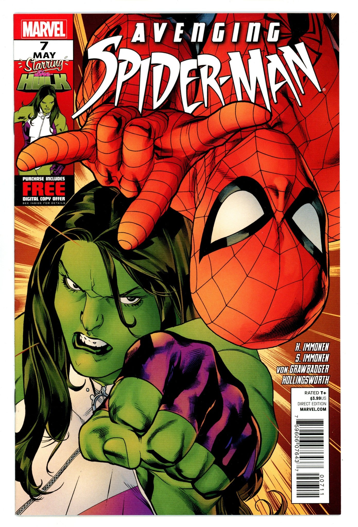 Avenging Spider-Man 7 High Grade (2012) 