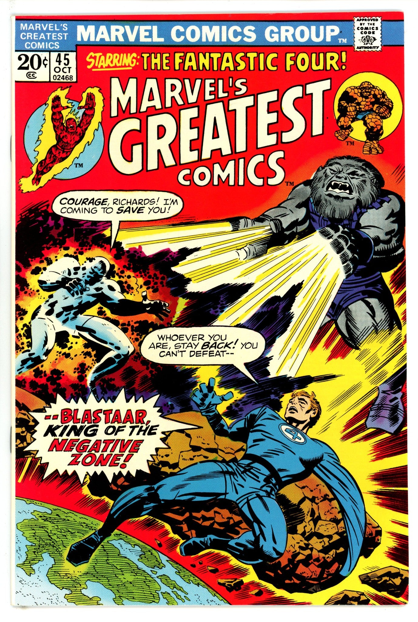 Marvel's Greatest Comics 45 NM- (1973)