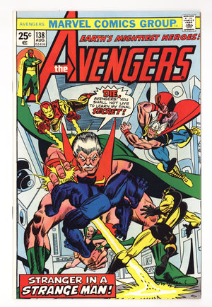 The Avengers Vol 1 138  FN/VF (7.0)   (1975)