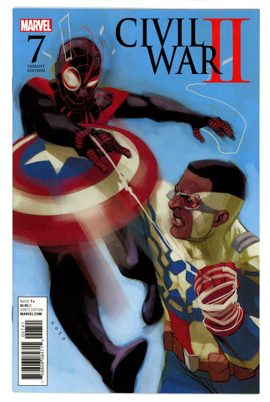 Civil War II 7 High Grade (2017) Noto Incentive Variant 