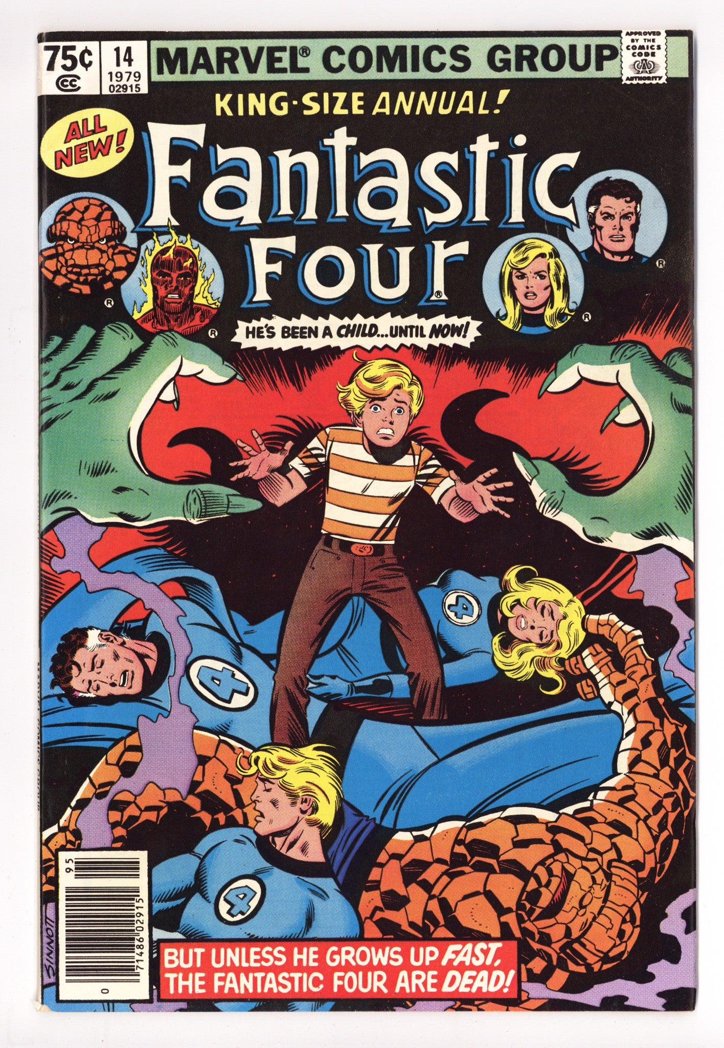 Fantastic Four Annual Vol 1 14 Mid Grade (1979) Newsstand 