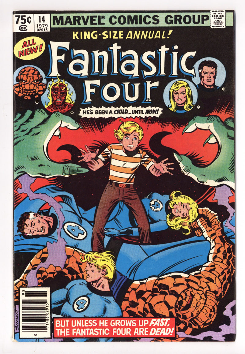 Fantastic Four Annual Vol 1 14 Mid Grade (1979) Newsstand 